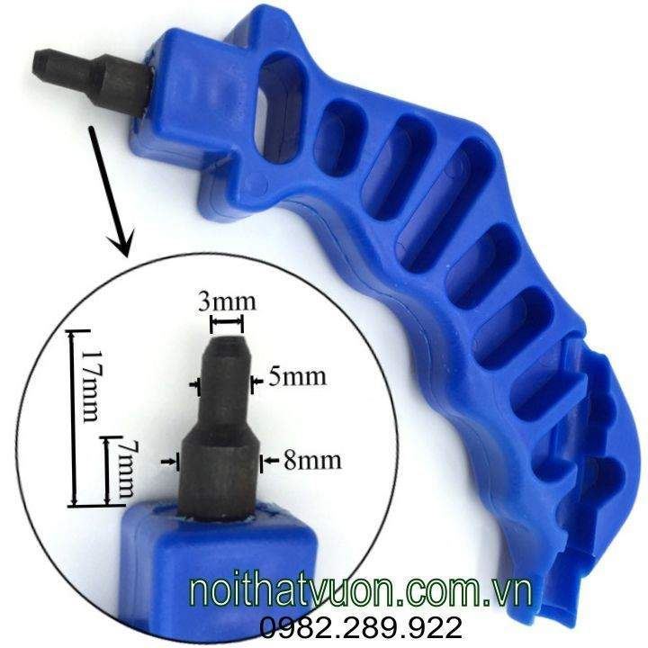 Dùi lỗ xanh 3mm - VDLF03