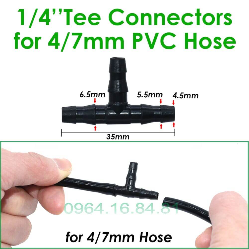 nối tê 6mm