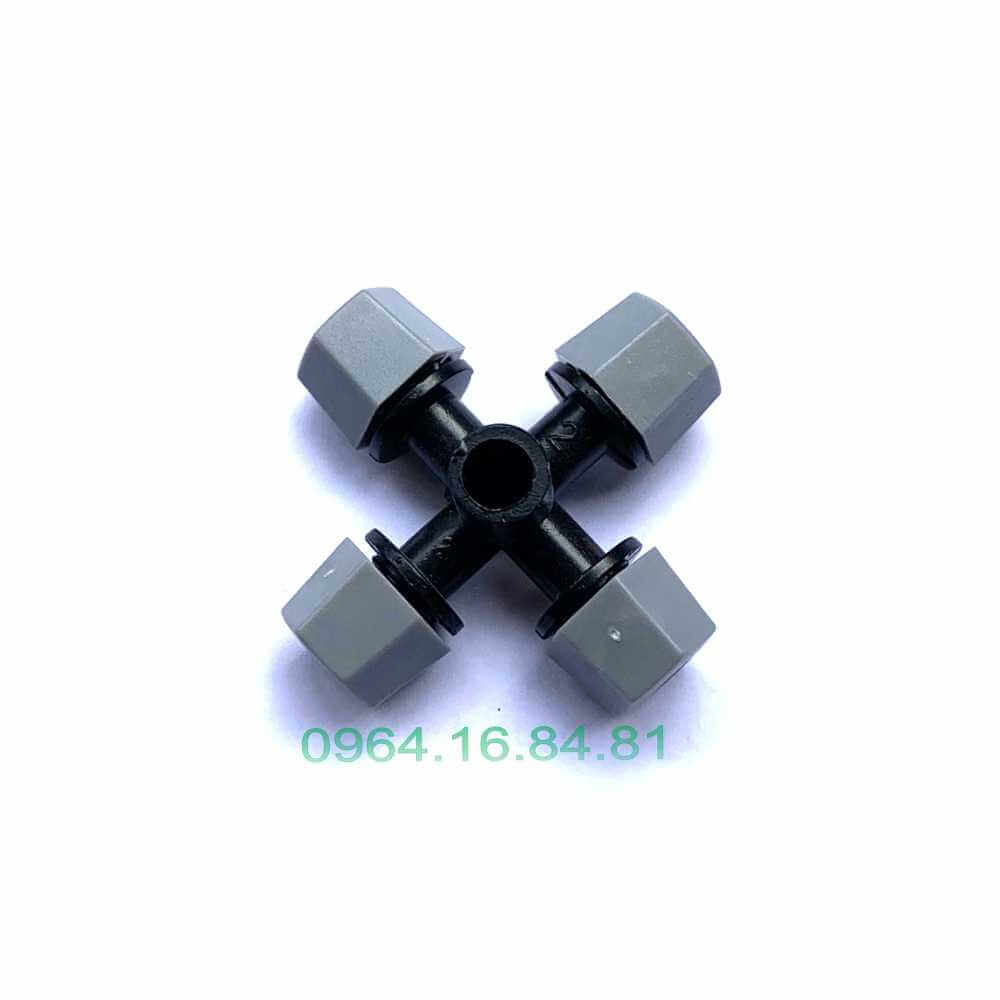 đầu phun 4 cửa xám