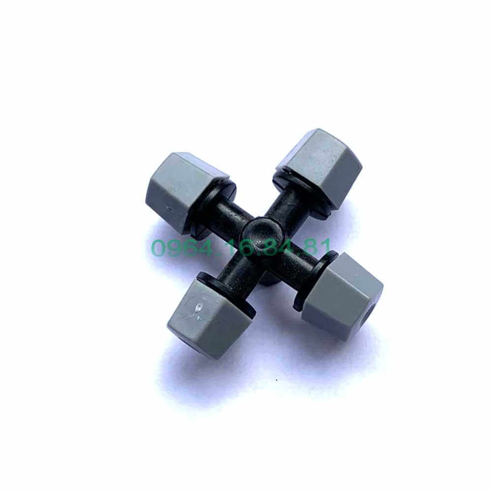 Vòi phun sương 4 cửa màu xám - VPS401