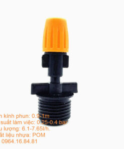 Đầu phun sương nhựa chân ren 21 - VBS411