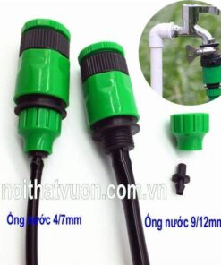 Bộ đầu nối nhanh ống 9/12 và 4/6mm - VNNF01