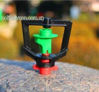 Vòi phun mưa bép xoay 360 chống tắc chân nối 6mm- VPXN02