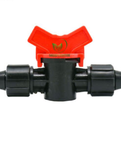 Van khóa ống 16mm 2 đầu ren chốt - VVK108