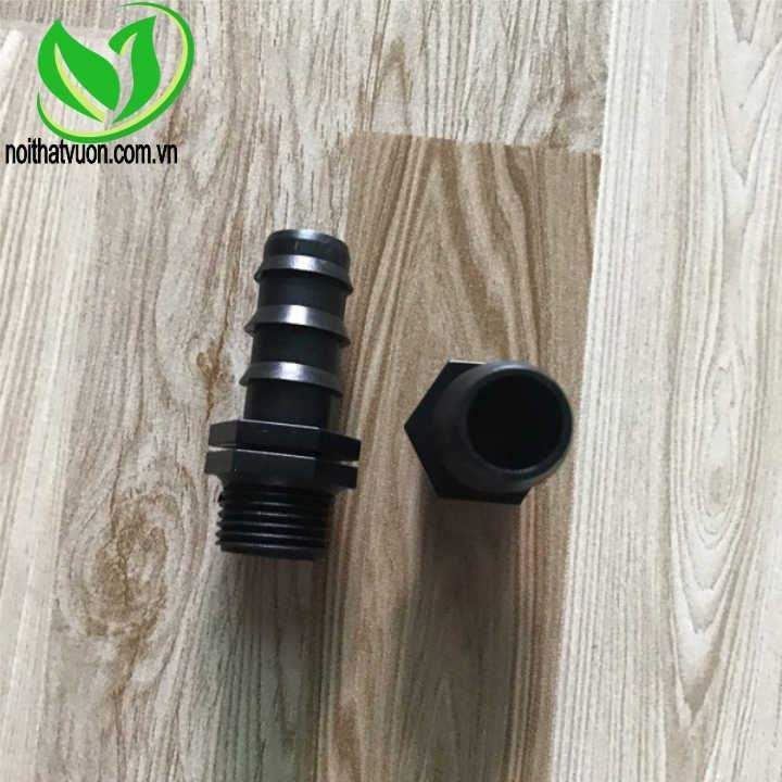 Nối ống 20mm và ren ngoài 21 -VPKN23