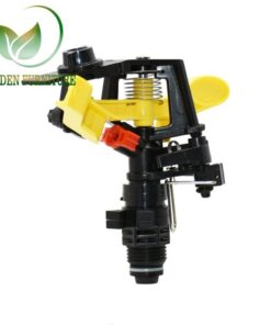 vòi phun mưa cánh đập vàng chân ren 21- VPCD1C