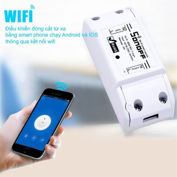 Công tắc hẹn giờ Wifi Sonoff - VHGW02