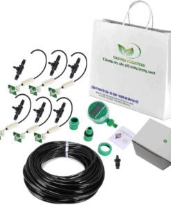 Bộ kít phun sương 4 cửa màu xanh -VKPS03